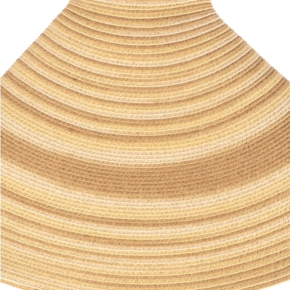 HPπ New San Diego Hat Company Free People Floppy Straw Wide Brim Tan Adjustable - Picture 8 of 9